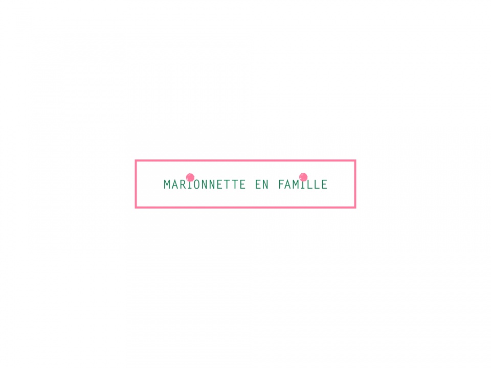 Marionnette en famille